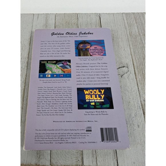Golden Oldies Jukebox Interactive Compact Disc Phillips CD-i - Picture 6 of 6